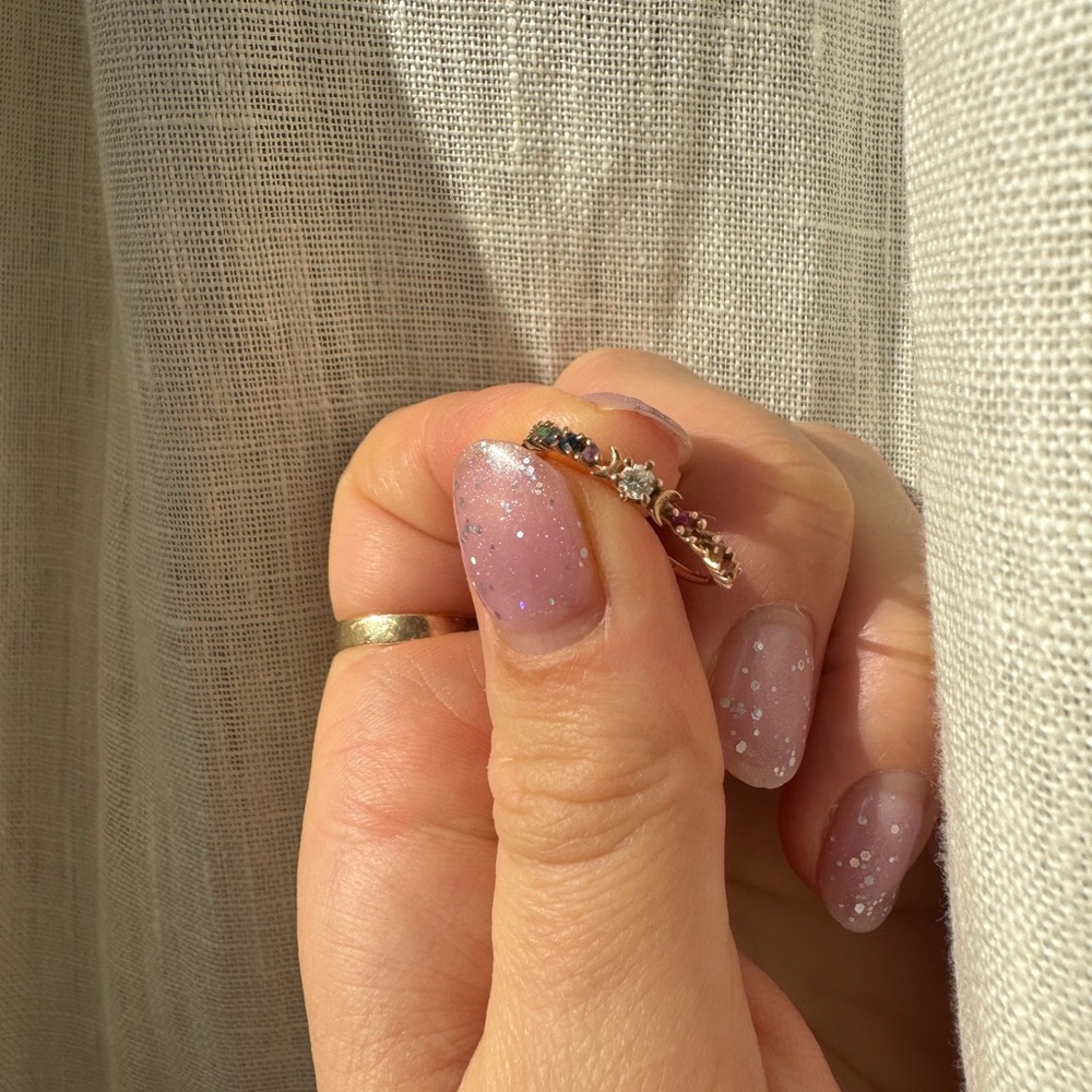 Sophia Zakia Rainbow Stardust Ring